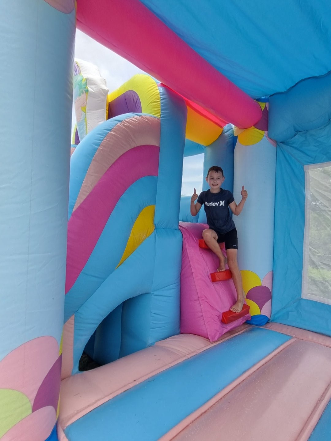 Mermaid Magic Inflatable Castle 9