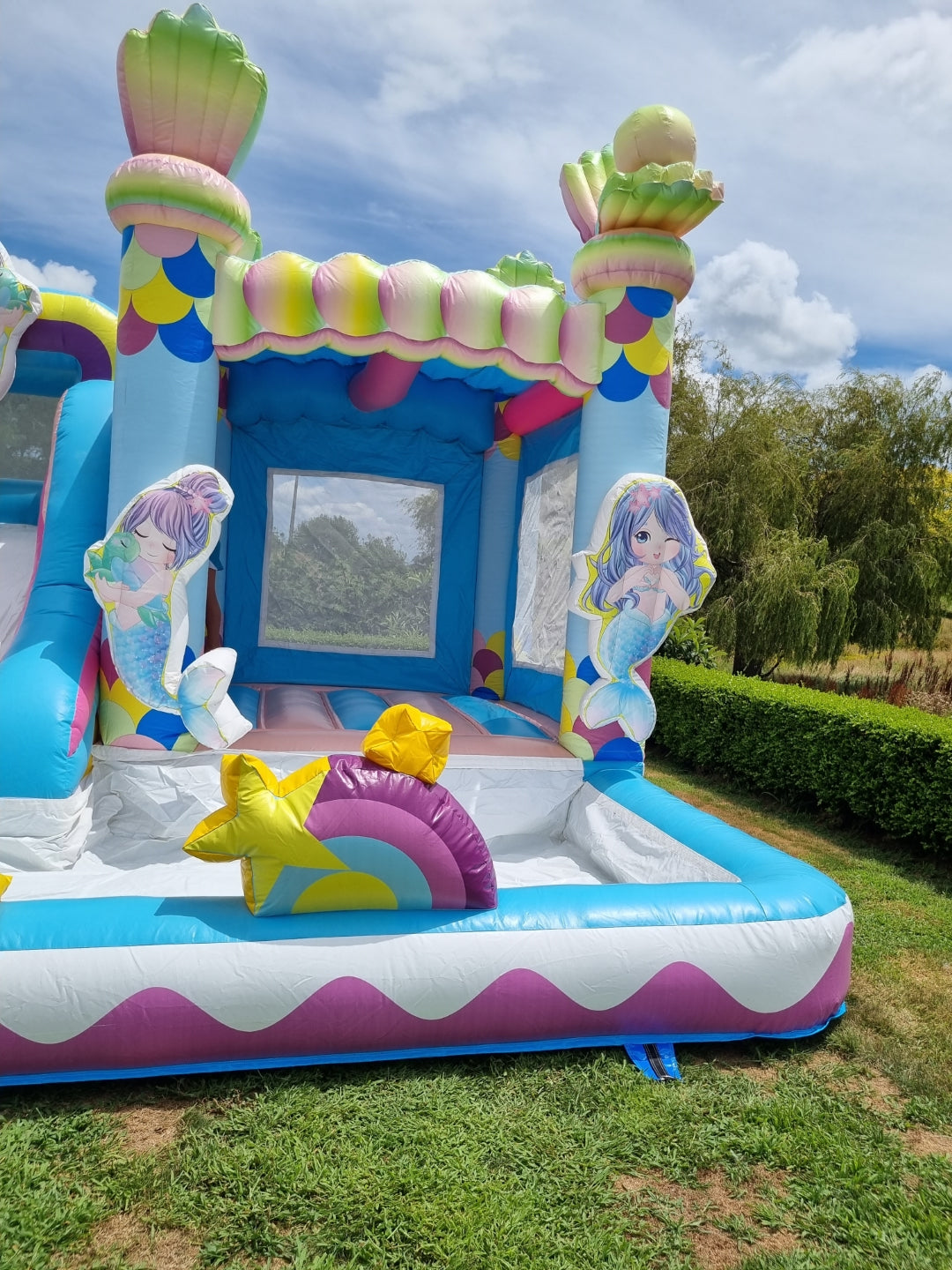 Mermaid Magic Inflatable Castle 4