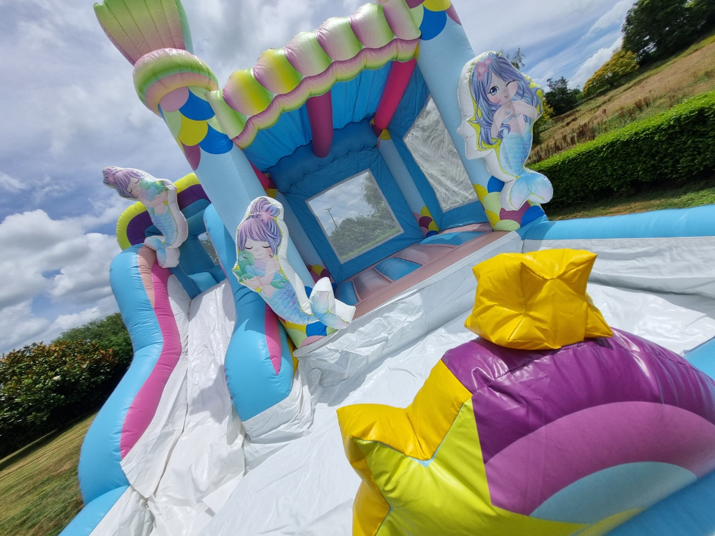 Mermaid Magic Inflatable Castle 5