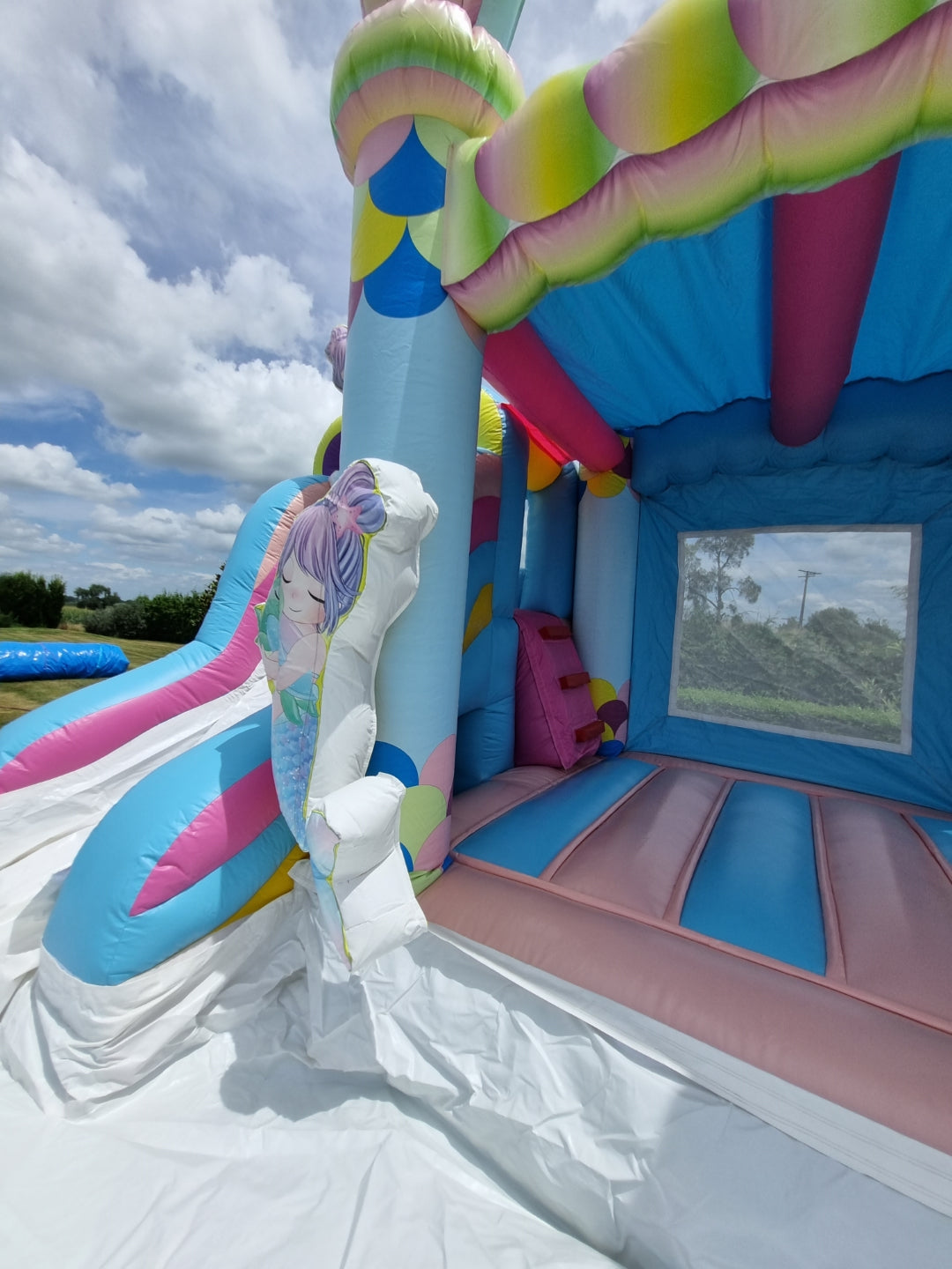 Mermaid Magic Inflatable Castle 7