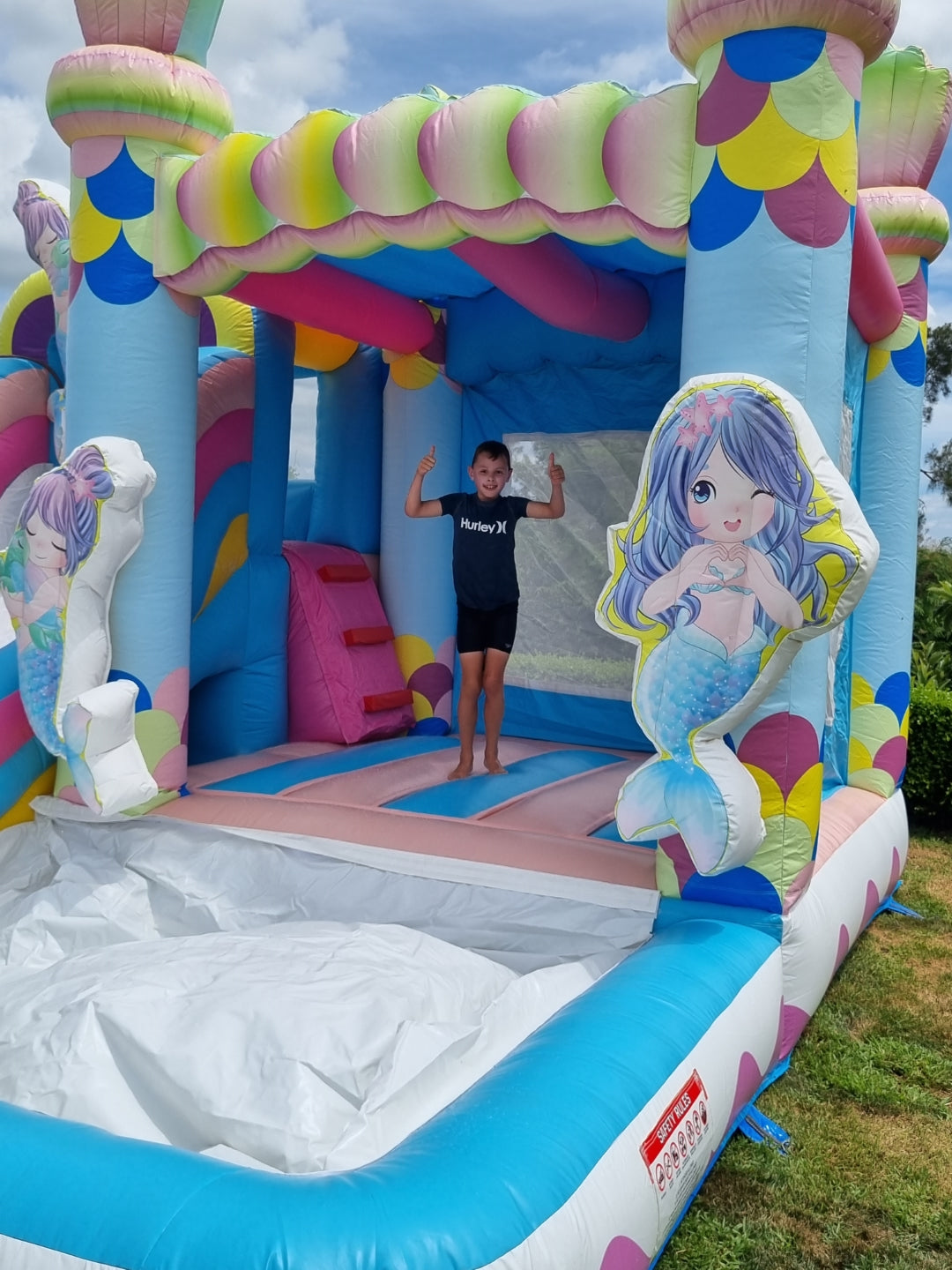 Mermaid Magic Inflatable Castle 2