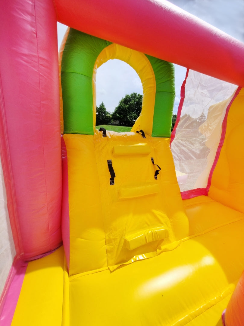 Rainbow Sprinkles Inflatable Castle 6