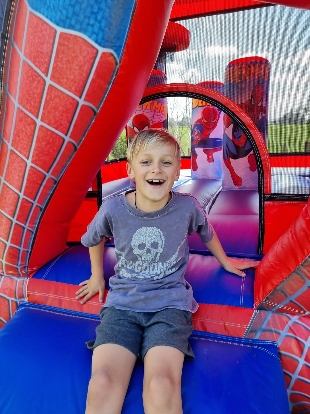 Spidey Inflatable Castle 2