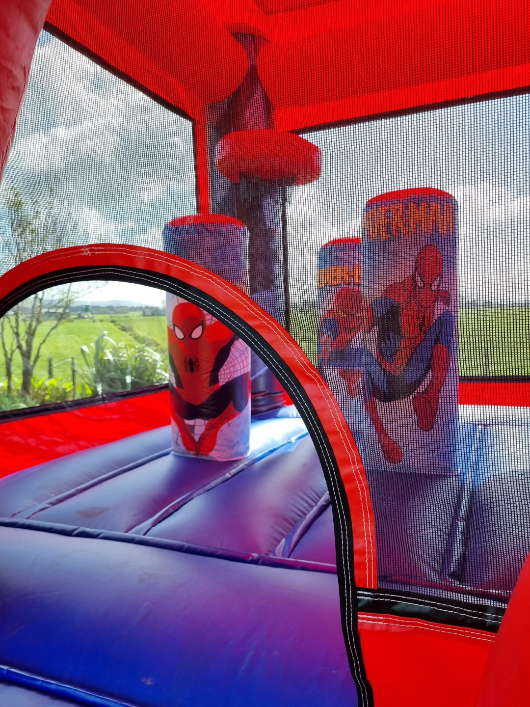 Spidey Inflatable Castle 3